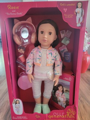 Reese Doll, 18-inch Doll Brunette Brown Eyes