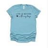 Simply Sage Market Life Is Better With My Boys Heart Short Sleeve Tee - 2XL - Ocean - 2 of 4