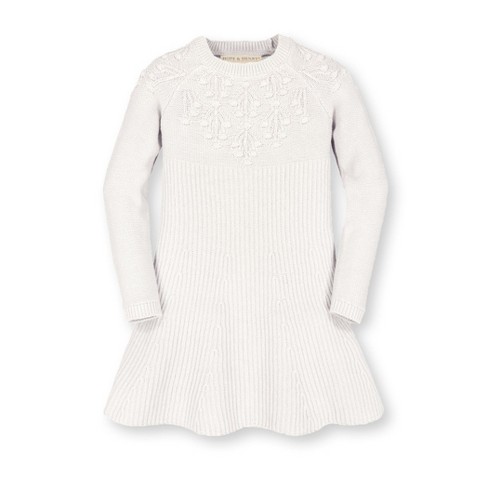 Girls white dress sweater online