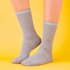 Glitter Ankle Socks for Women, 3 Metallic Colors (One Size, 3 Pairs) - 2 of 4