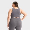 Women's Interlock Tiny Tank Top - Wild Fable™ - 2 of 3