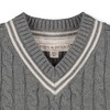 Hope & Henry Boys'  V-Neck Cable Sweater Vest, Infant - 2 of 3