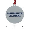 Monmouth University Official Hawks Alumn Aluminum Holiday Christmas Tree Ornament - 3 of 4
