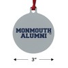 Monmouth University Official Hawks Alumn Aluminum Holiday Christmas Tree Ornament - 3 of 4