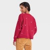 Women's Embroidered Fleece Sweatshirt - Universal Thread™ - image 2 of 3