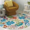 Malibu MBU844  Machine Washable Skid-Resistant Power Loomed Indoor Rugs - Safavieh - 2 of 4
