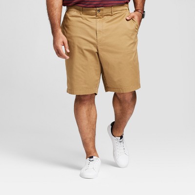 big mens khaki shorts