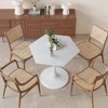 Sapphtopaz Octagonal Modern Coffee Table for Living Room, MDF Top & Metal Frame Center Table with 220 lbs Capacity, Stylish Living Room Table - 2 of 4