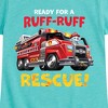 Girls' - Paw Patrol - Al Firetruck Ruff Ruff Rescue Fitted Short Sleeve Graphic T-Shirt - 2 of 4