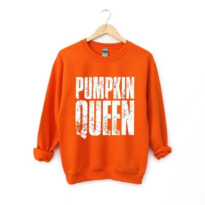 Simply Sage Market Pumpkin Queen Distressed Sweatshirt