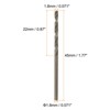 Unique Bargains M35 High Speed Steel Cobalt Jobber Twist Drill Bits 10 Pcs - 2 of 4
