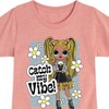 Girls' - LOL Surprise! - Catch My Vibe Fitted Short Sleeve Graphic T-Shirt - 2 of 4