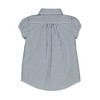Hope & Henry Girls' Ruffle Front Shirt with Puff Sleeves, Infant - 3 of 3