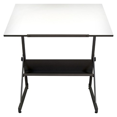 Solano Adjustable Tilt Table Charcoal White Target