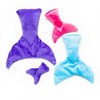 Mutts & Mittens, Inc. Mermaid Tail Plush Dog Toy- (Small)-Assorted Colors - 3 of 3