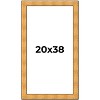 PosterPalooza | Embellished Gold Picture Frame - UV Acrylic, Foam Board Backing, Hanging Hardware - 2 of 4