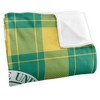 Norfolk State University Campus Plaid Spirit Silky Touch Super Soft Throw Blanket 50x60 - 3 of 4