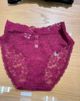 Women's Allover Lace Briefs - Auden™ Pink Xs : Target