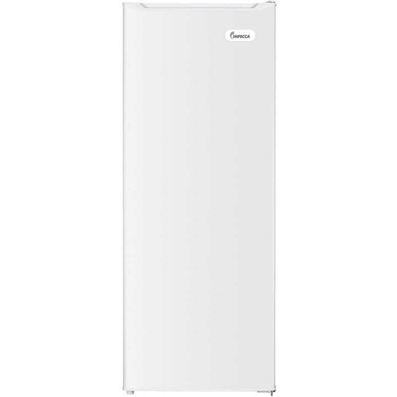 Impecca 5.9 Cu.Ft. Upright Freezer with Manual Defrost - White, 1 of 5