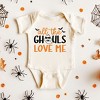 The Juniper Shop All The Ghouls Love Me Bats Baby Bodysuit - 2 of 3