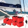Marine Tank, Portable Storage Gas Tank with 9.8Ft Hose, Easy to Carry for Outboard Engine Boats, Yacht, Fishing, Deck Boats & Vehicle - 2 of 4