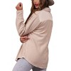 Women's MAIN STREET SILKY PLUSH SHACKET - LAmade - 4 of 4