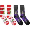 Teenage Mutant Ninja Turtles Shredder Cartoon Crew Socks For Men Women 2 Pair - 3 of 4
