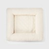 Dog and Cat Bolster Bed - Boots & Barkley™ White - 2 of 4