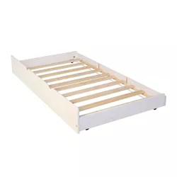Twin Solid Wood Roll Out Trundle Bed - Saracina Home