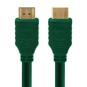 Cmple - HDMI Cable 3FT High Speed HDTV Ultra-HD (UHD) 3D, 4K @60Hz