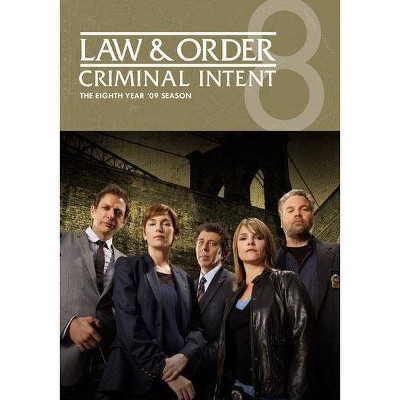 Law & Order: Criminal Intent - Season 8 (DVD)(2012)