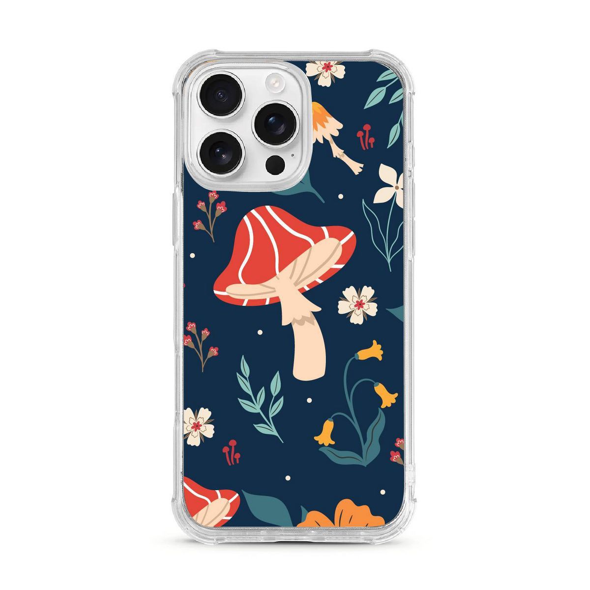 OTM Essentials Tough Edge iPhone 16 Pro Max Case - Fungi Forest Shrooms