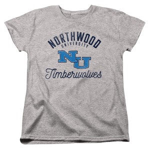 Women's Northwood University Timberwolves T-Shirt - 1 of 4
