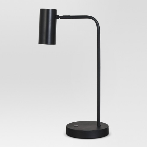 Task Table Lamp (includes Led Light Bulb) Black - Room Essentials™ : Target