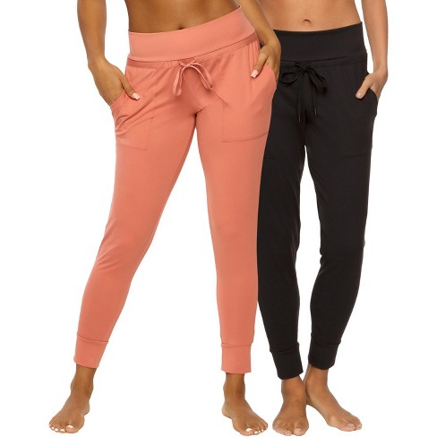 Felina Womens Velvety Super Soft Lightweight Leggings, 2-pack Yoga