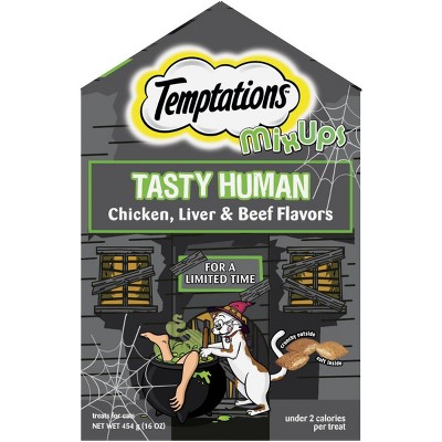 Temptations Tasty Human Haunted House Cat Treats - 16oz