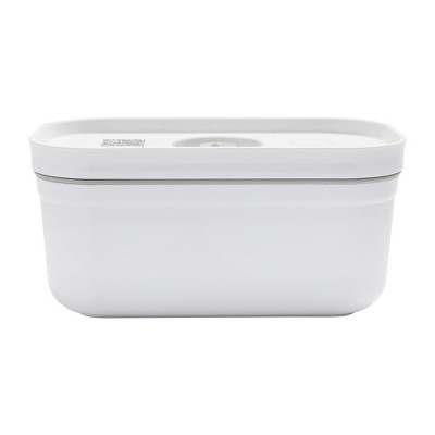 ZWILLING Fresh & Save Plastic Lunch Box, Airtight Food Storage Container, Meal Prep Container, BPA-Free, White - Small