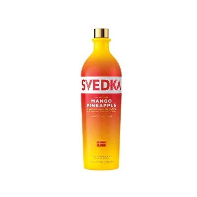 SVEDKA Mango Pineapple Flavored Vodka - 1L Bottle