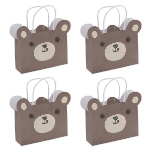 Unique Bargains Animal Pattern Gift Bags 4 Pcs - 1 of 4