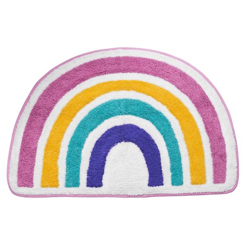 Pillowfort Rainbow Bath Rug | Target