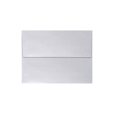 Lux A7 Invitation Envelopes 5 1/4 X 7 1/4 50/box Silver Metallic 5380 ...