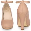 Perphy Women's Mary Jane Platform Ankle Strap Stiletto Heel Pumps - 2 of 3