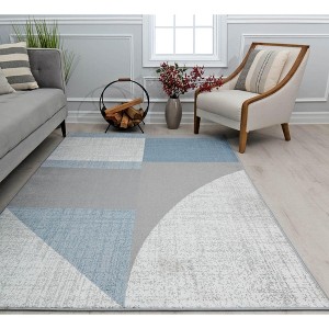 Rugs America Amabella Abstract Vintage Area Rug - 1 of 4