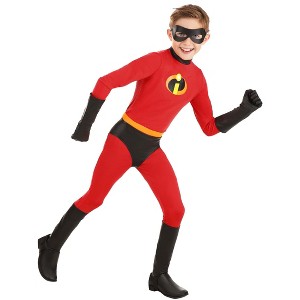 HalloweenCostumes.com L  Boy  Kid's Disney and Pixar Deluxe Dash Costume, Orange/Black/Red - 1 of 4