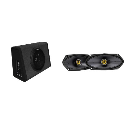 Kicker 11PT250 Powered Truck Enclosure & 50CSC4104 4x10"  Bundle