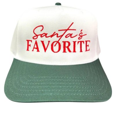 Women's Wo's Santa's Favorite Hat - Camel Threads