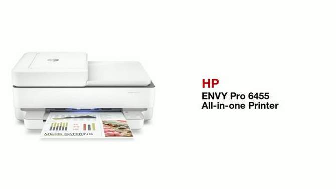 HP ENVY Pro 6455 All-in-One Printer, 2 of 7, play video