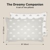 KeaBabies Toddler Pillow - Soft Organic Cotton Kids Pillows for Sleeping - Travel Pillow for Kids Age 2-5 - 3 of 4
