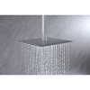 PAGED Wide Rain Stainless Steel Showerhead with High Pressure Arm for Bathroom,Decor Dual Shower Water Saving - 4 of 4
