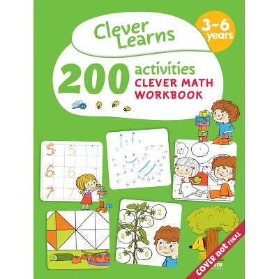Clever Math Workbook - (Clever Learns) by  Clever Publishing (Paperback)